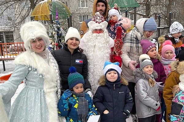 Заказ Деда Мороза и Снегурочки на дом — фото с праздника 1