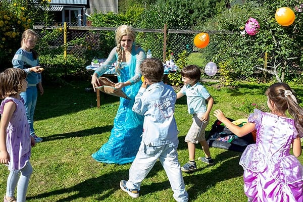 Аниматор Эльза Холодное сердце — фото с праздника 6