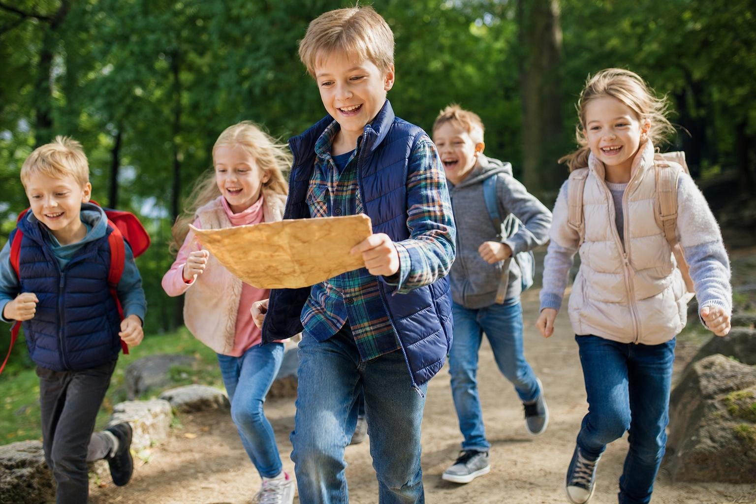 День рождения школьника 7–9 лет — активный квест и командные игры