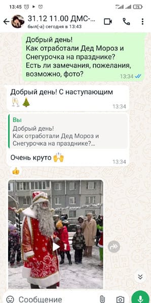 Заказ Деда Мороза на дом / на улицу /в детский клуб — фото 18
