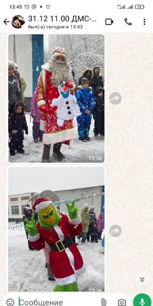 Отзыв Дед Мороз и Гринч на праздник двора 31/12/2024